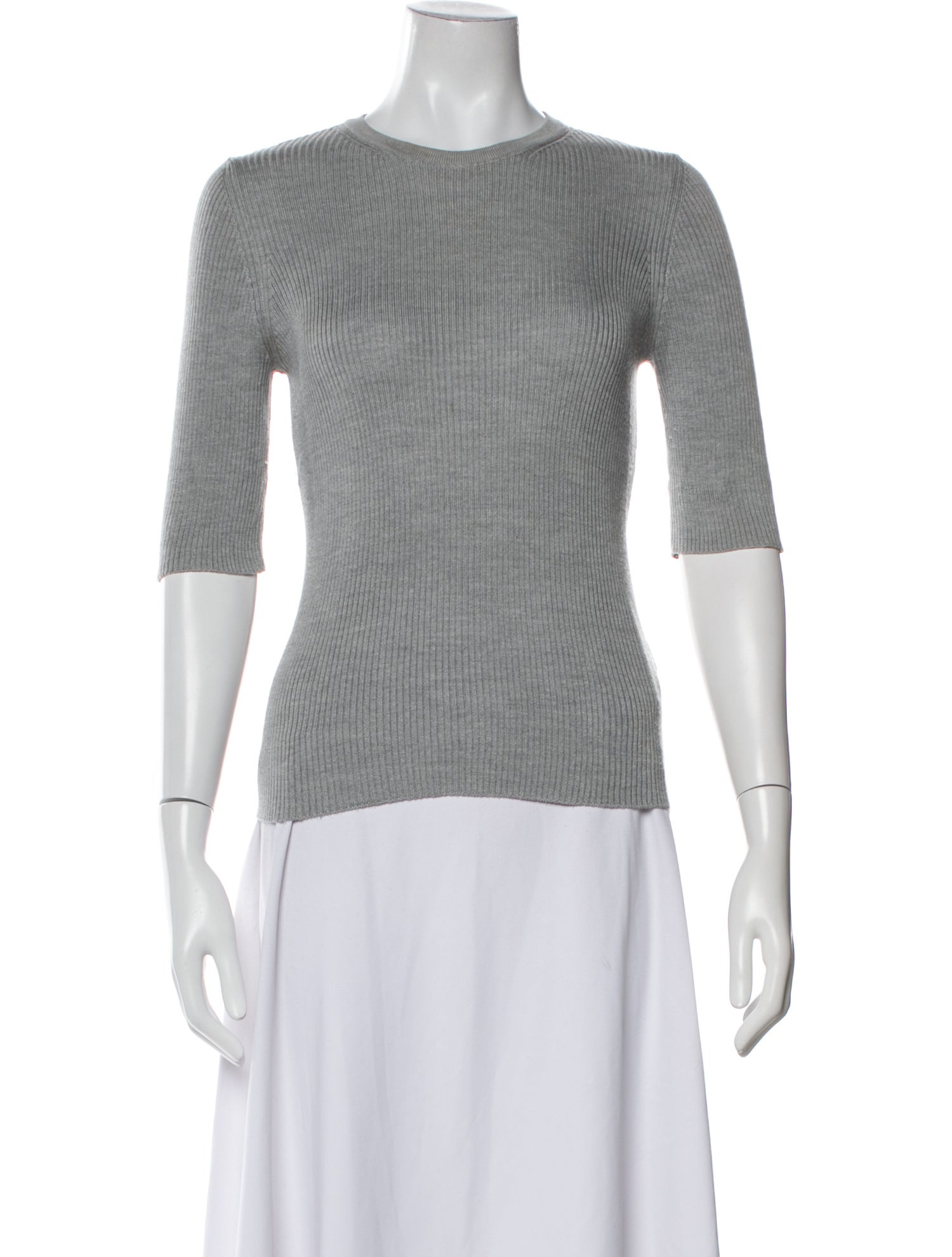 Goop G. Label Silk Crew Neck Top