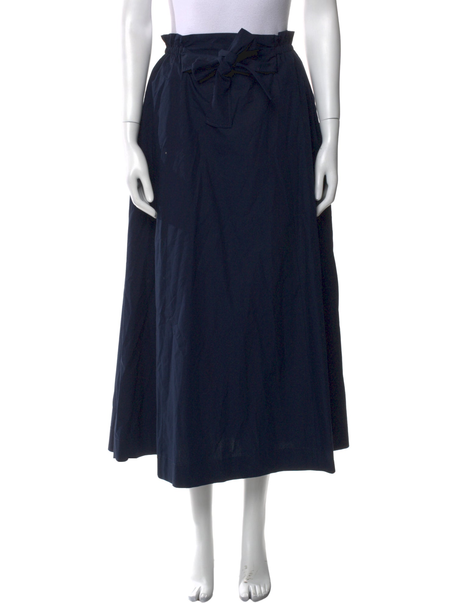 Goop G. Label Ruffle Embellishment Midi Length Skirt