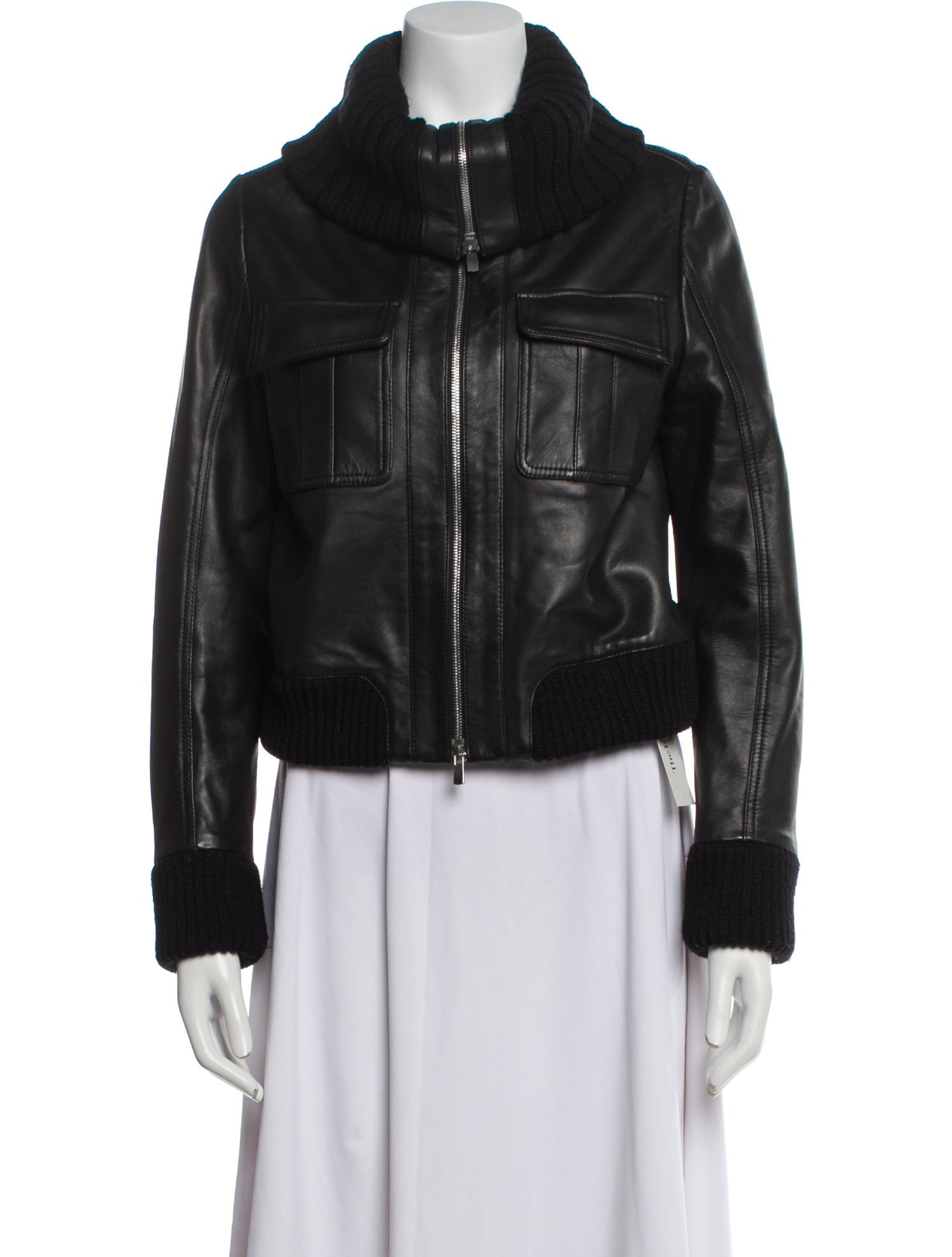 Goop G. Label Leather Biker Jacket