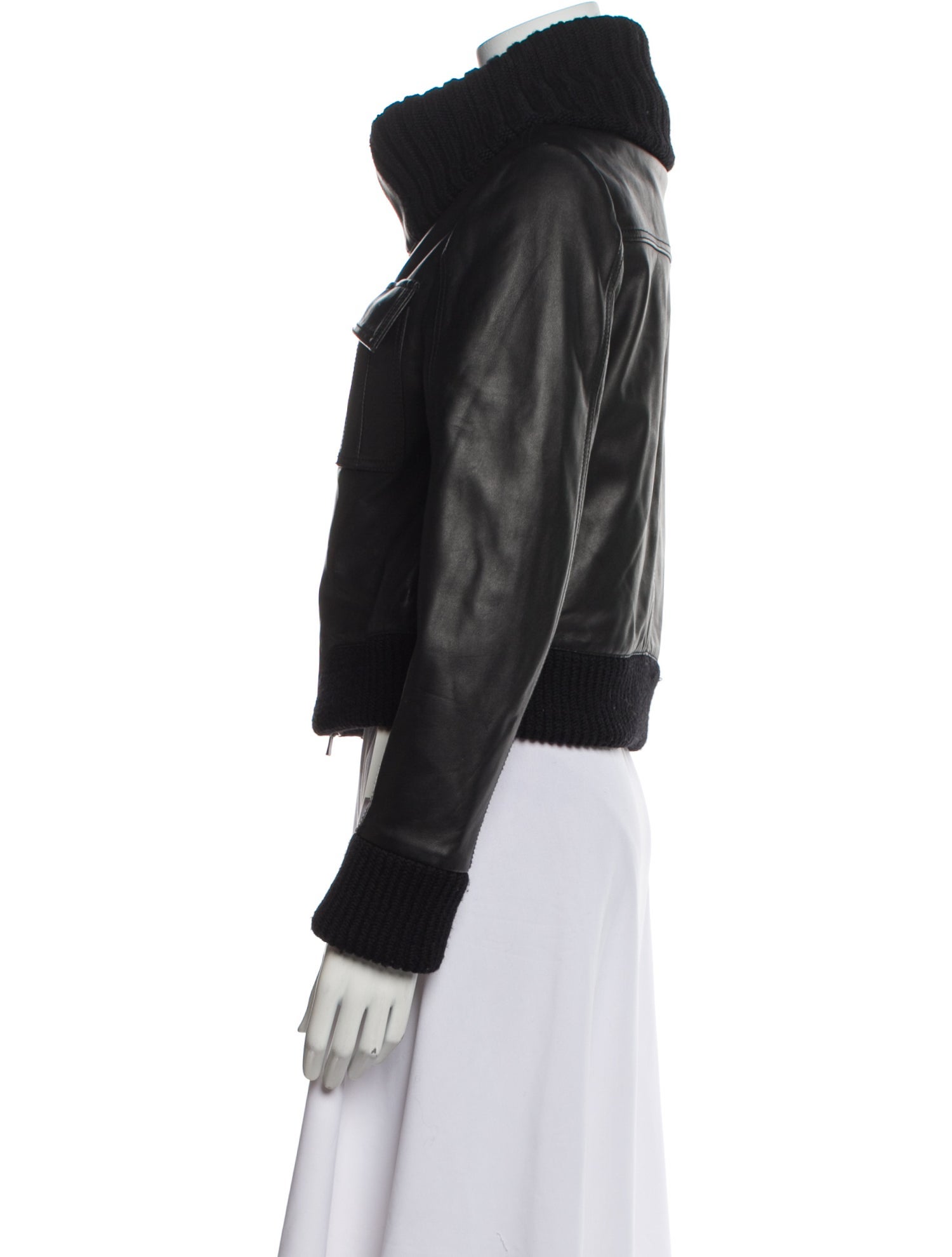 Goop G. Label Leather Biker Jacket