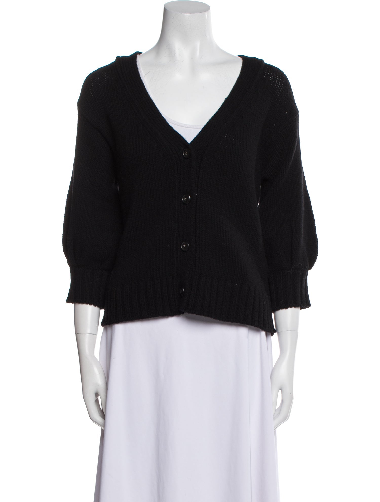 Goop G. Label Virgin Wool V-Neck Sweater