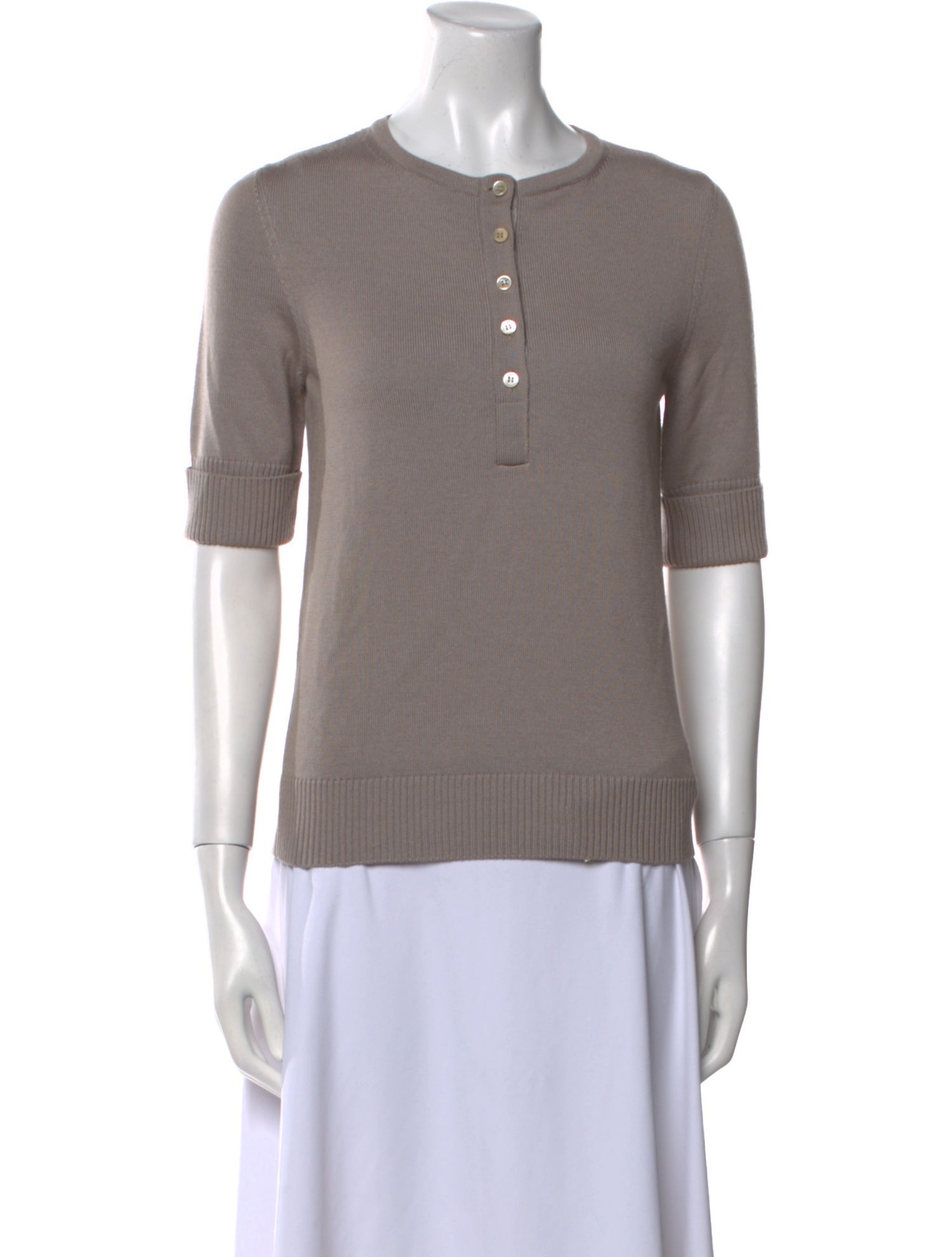 Goop G. Label Virgin Wool Crew Neck Sweater