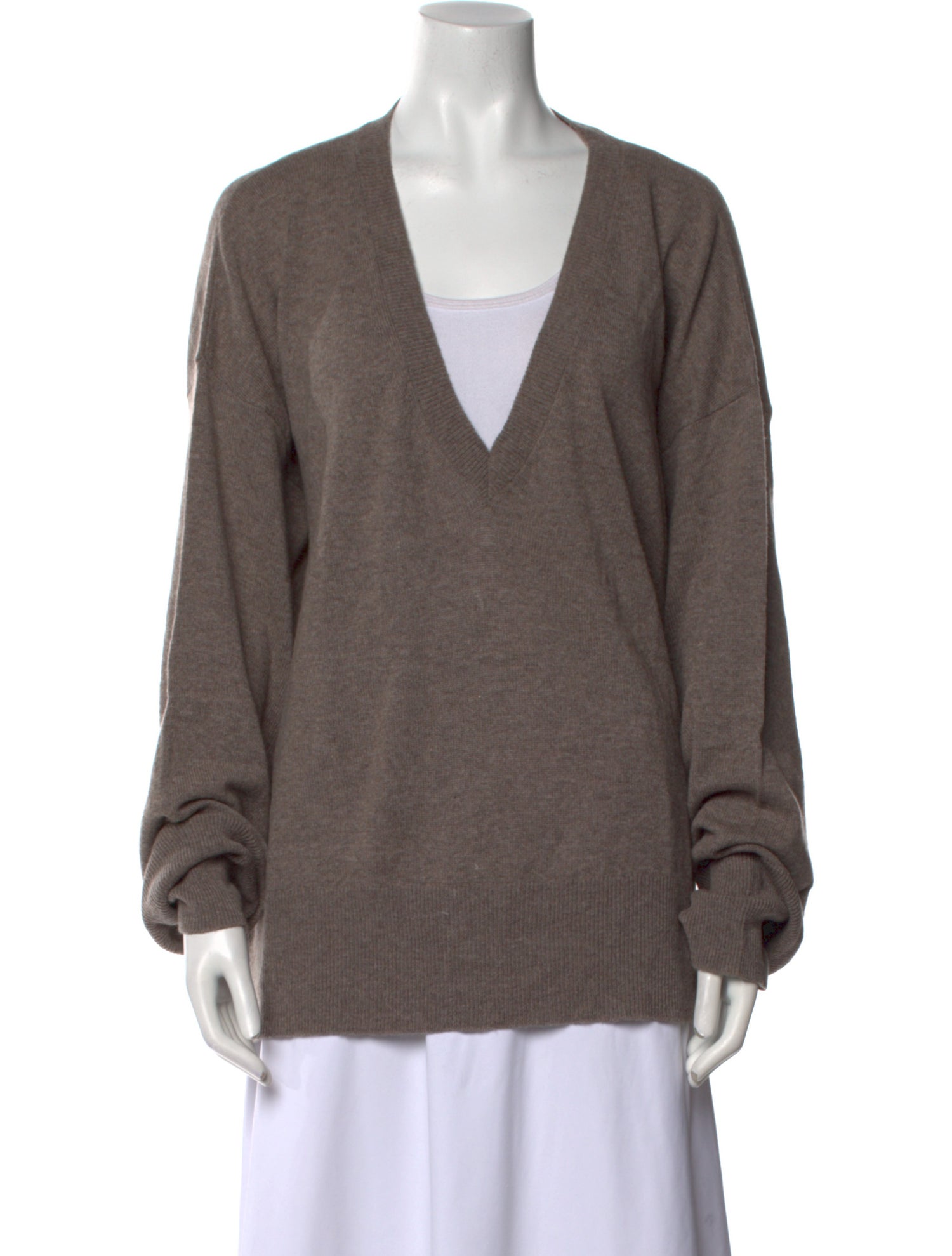 Goop G. Label Cashmere V-Neck Sweater