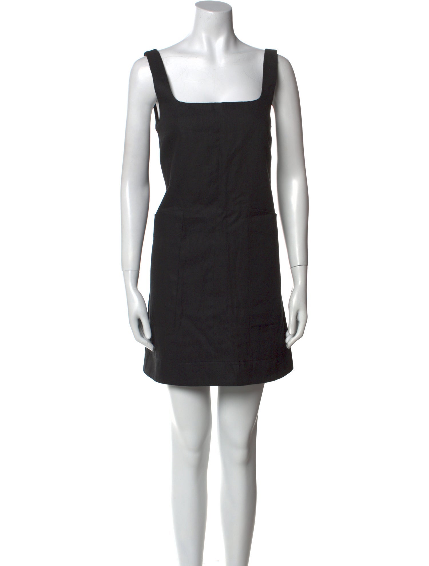 Goop G. Label Square Neckline Mini Dress