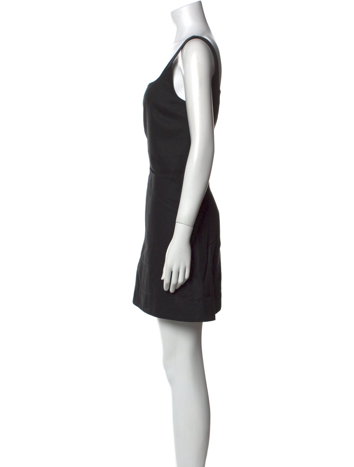 Goop G. Label Square Neckline Mini Dress