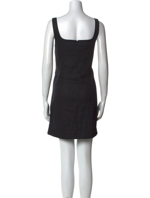 Goop G. Label Square Neckline Mini Dress