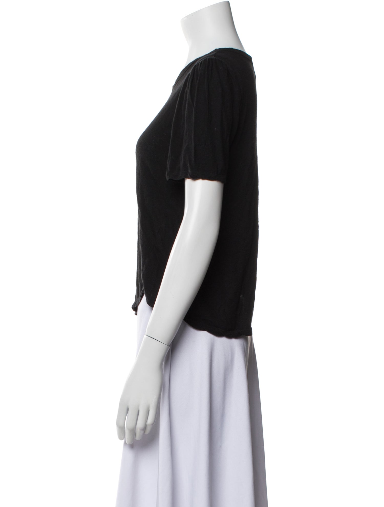 Goop G. Label Scoop Neck Short Sleeve T-Shirt