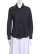 Goop G. Label Long Sleeve Button-Up Top