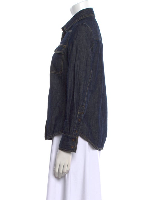 Goop G. Label Long Sleeve Button-Up Top