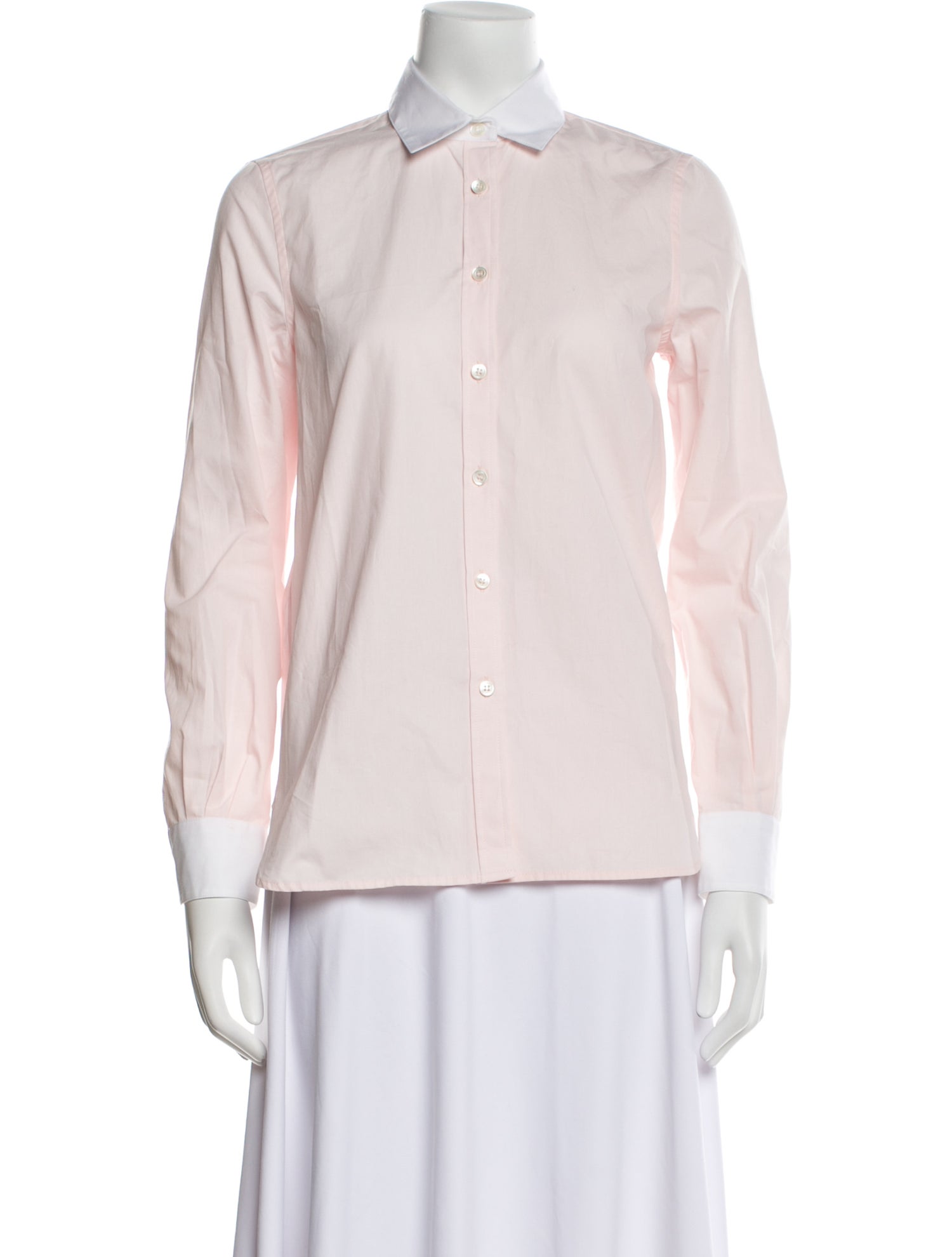 Goop G. Label Long Sleeve Button-Up Top