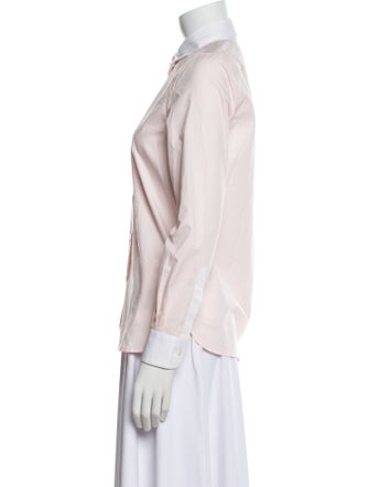 Goop G. Label Long Sleeve Button-Up Top