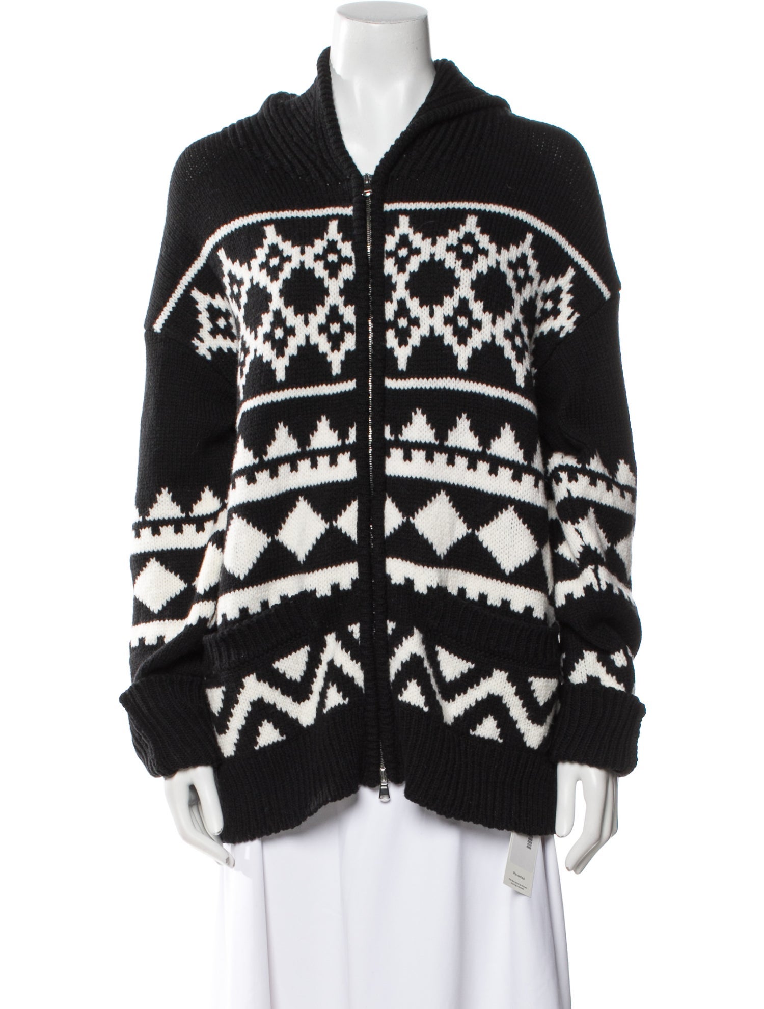 Goop G. Label Virgin Wool Printed Sweater
