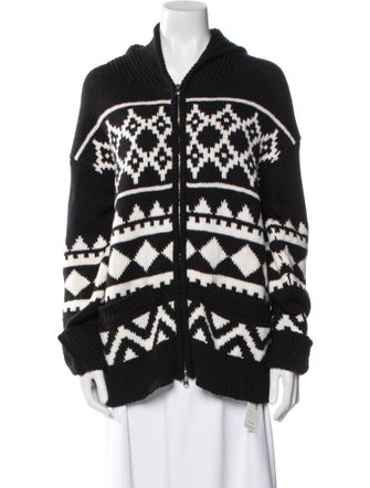 Goop G. Label Virgin Wool Printed Sweater