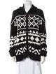 Goop G. Label Virgin Wool Printed Sweater