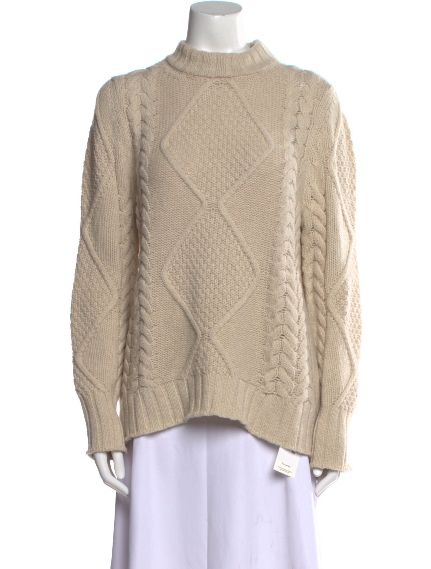 Goop G. Label Virgin Wool Mock Neck Sweater