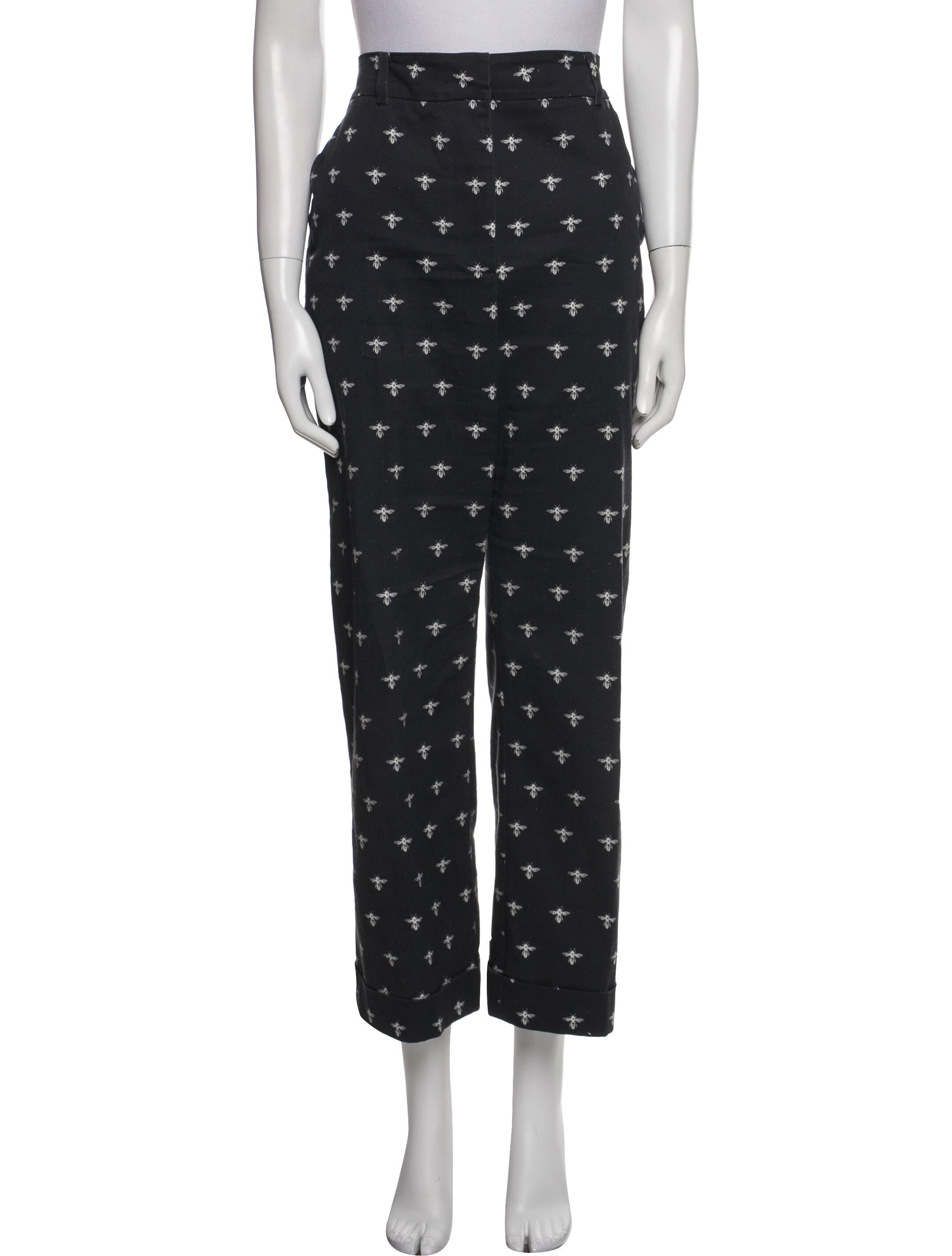 Goop G. Label Printed Straight Leg Pants