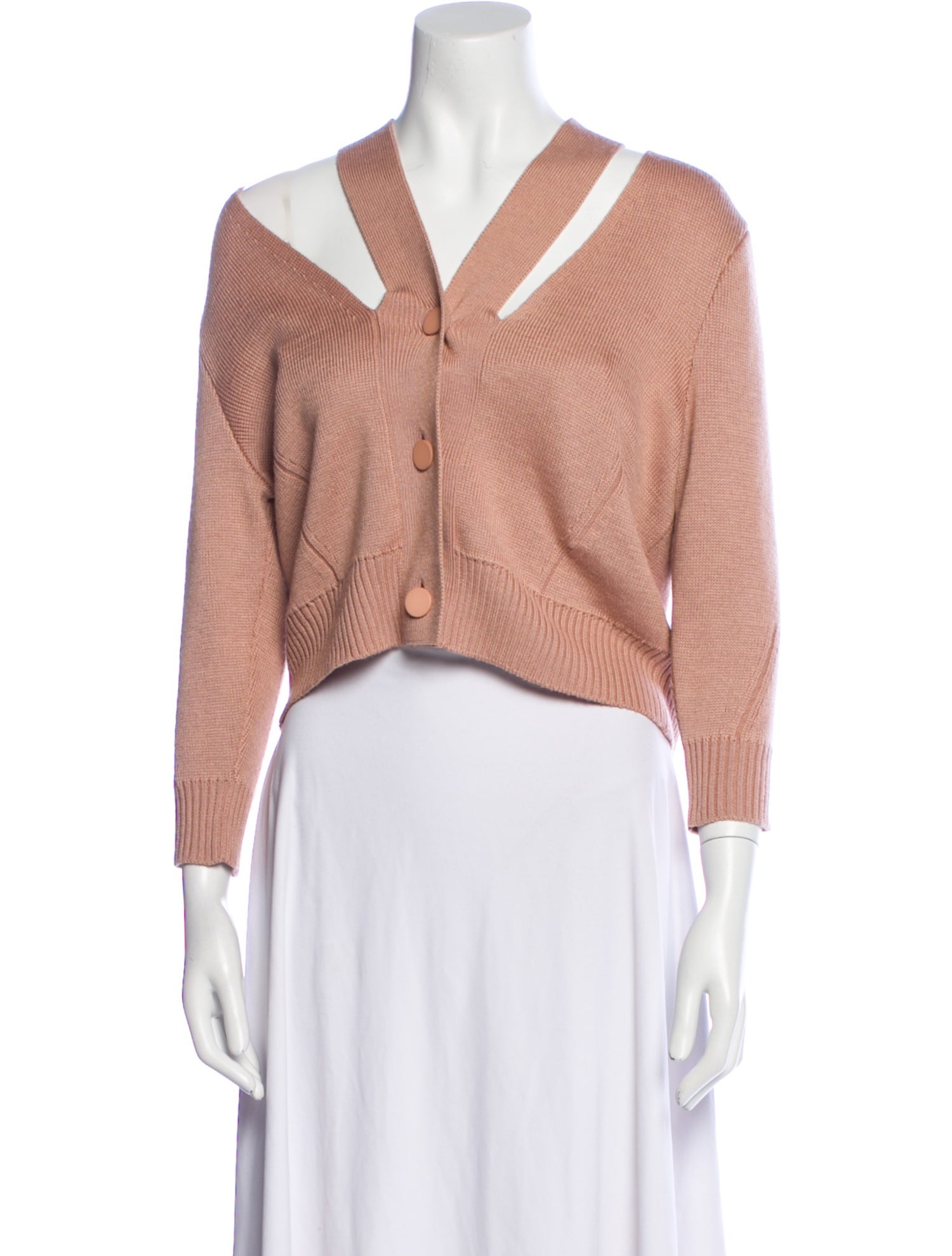 Goop G. Label Virgin Wool V-Neck Sweater