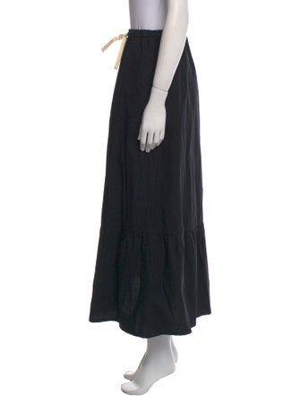 Goop G. Label Ruffle Embellishment Midi Length Skirt