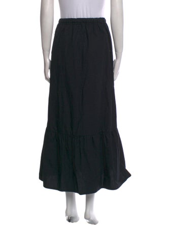 Goop G. Label Ruffle Embellishment Midi Length Skirt