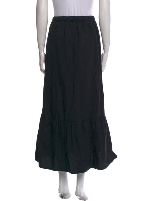 Goop G. Label Ruffle Embellishment Midi Length Skirt