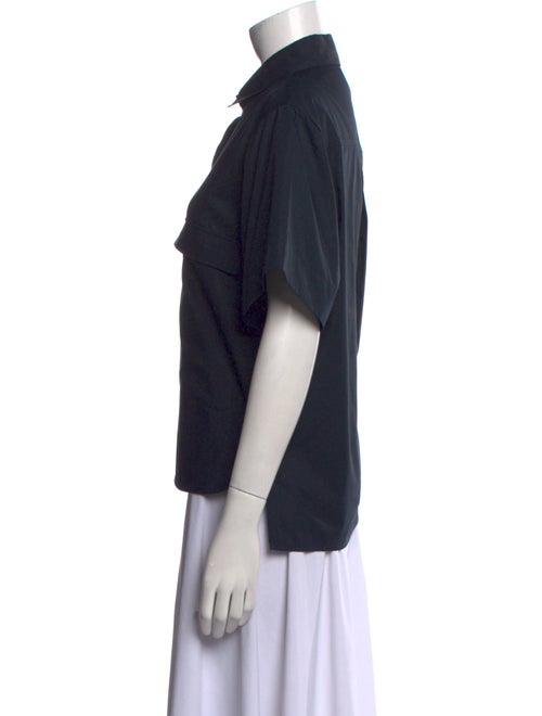 Goop G. Label Short Sleeve Button-Up Top