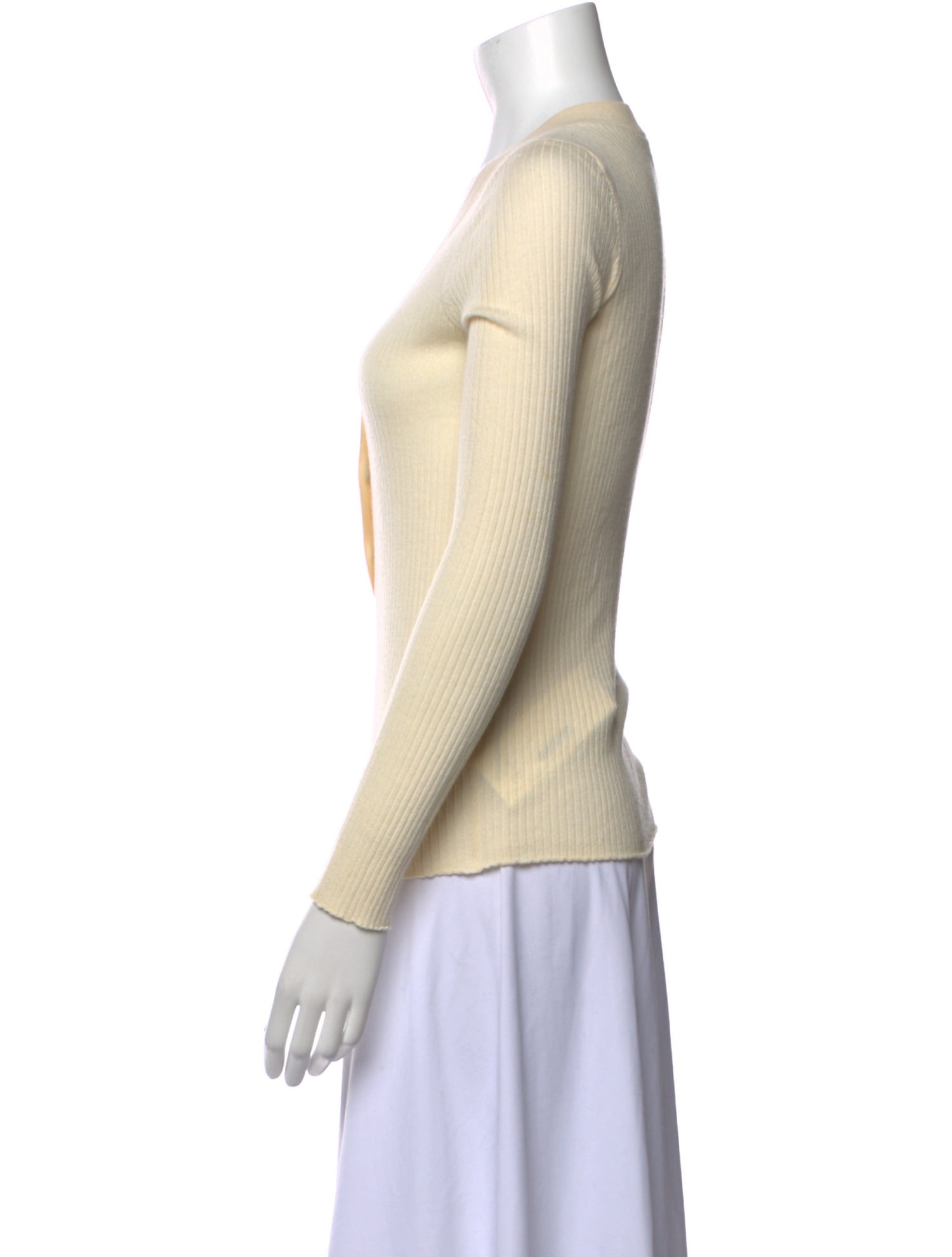 Goop G. Label Virgin Wool V-Neck Sweater