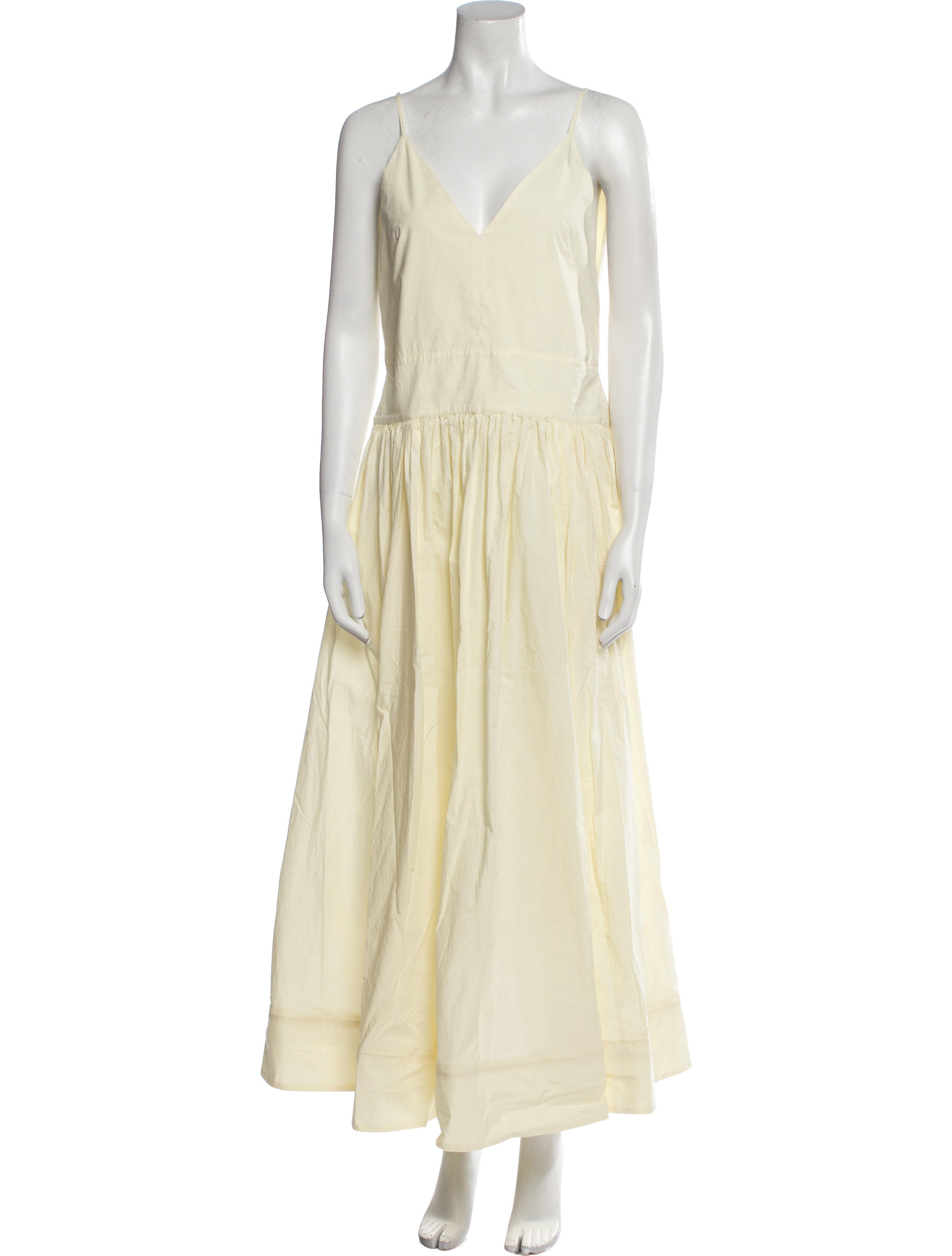 Goop G. Label V-Neck Long Dress