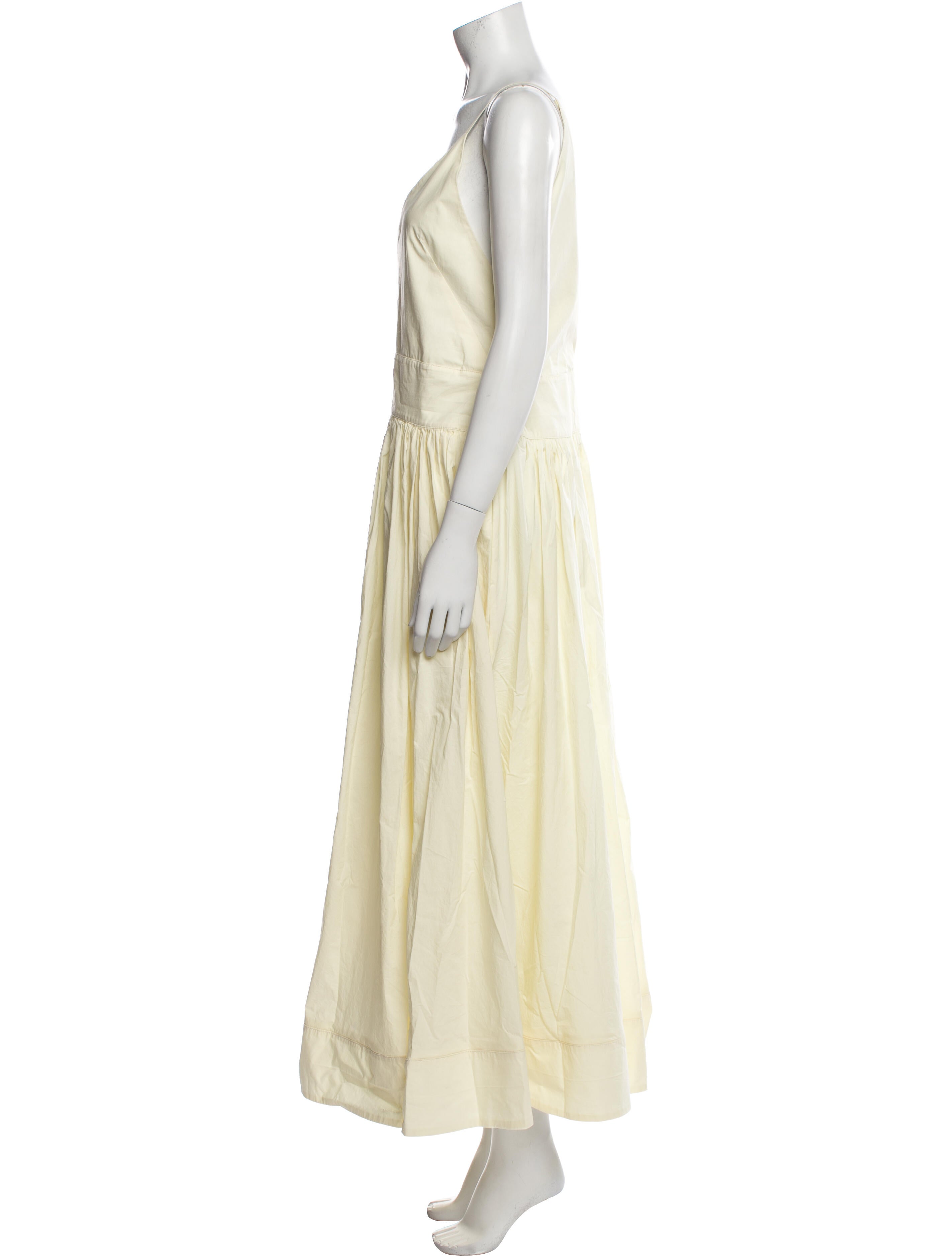 Goop G. Label V-Neck Long Dress