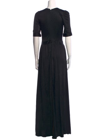 Goop G. Label Crew Neck Long Dress