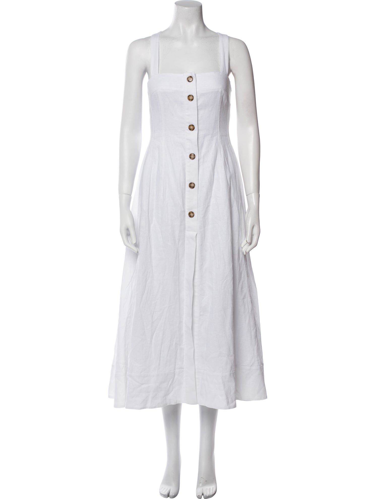 Goop G. Label Square Neckline Long Dress