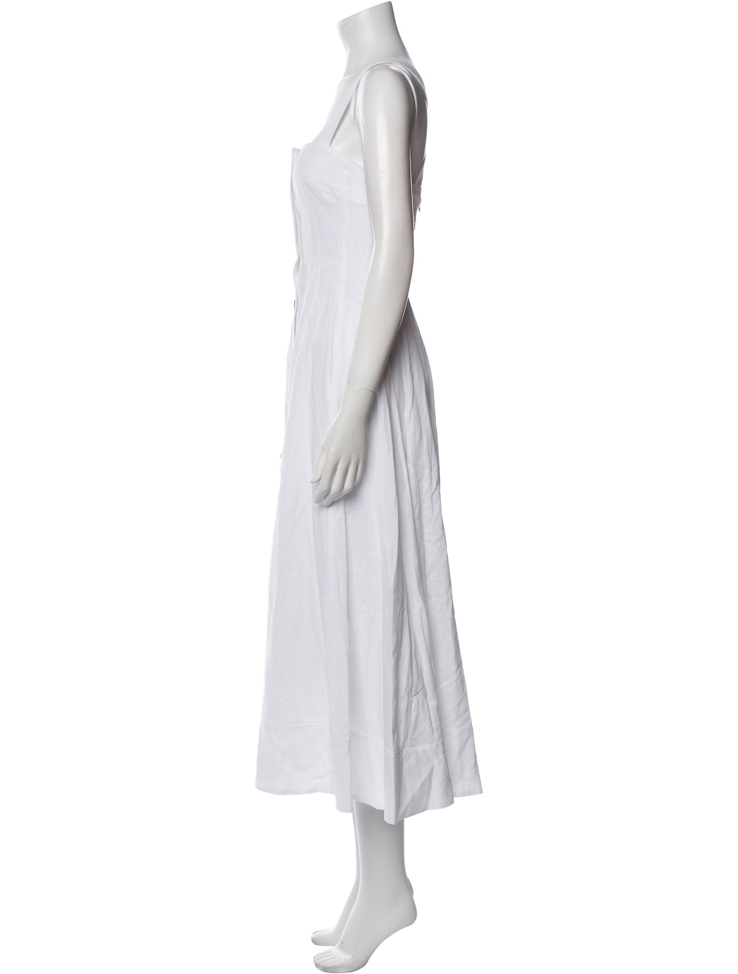 Goop G. Label Square Neckline Long Dress