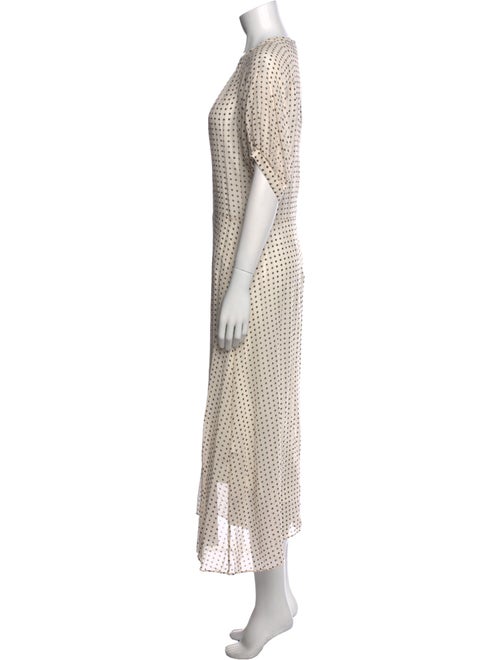 Goop G. Label Polka Dot Print Midi Length Dress