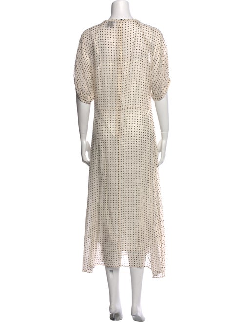 Goop G. Label Polka Dot Print Midi Length Dress