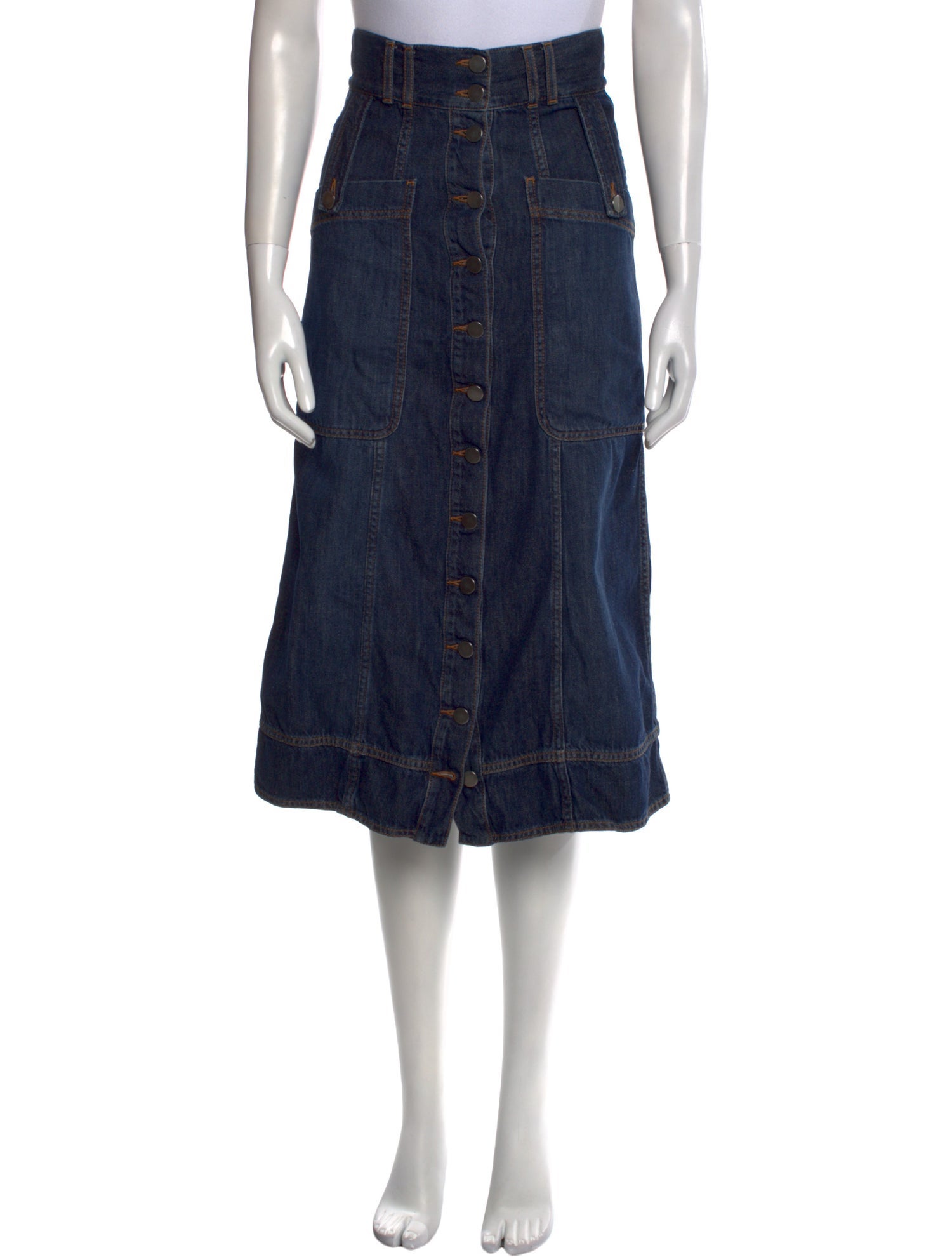 Goop G. Label Midi Length Skirt