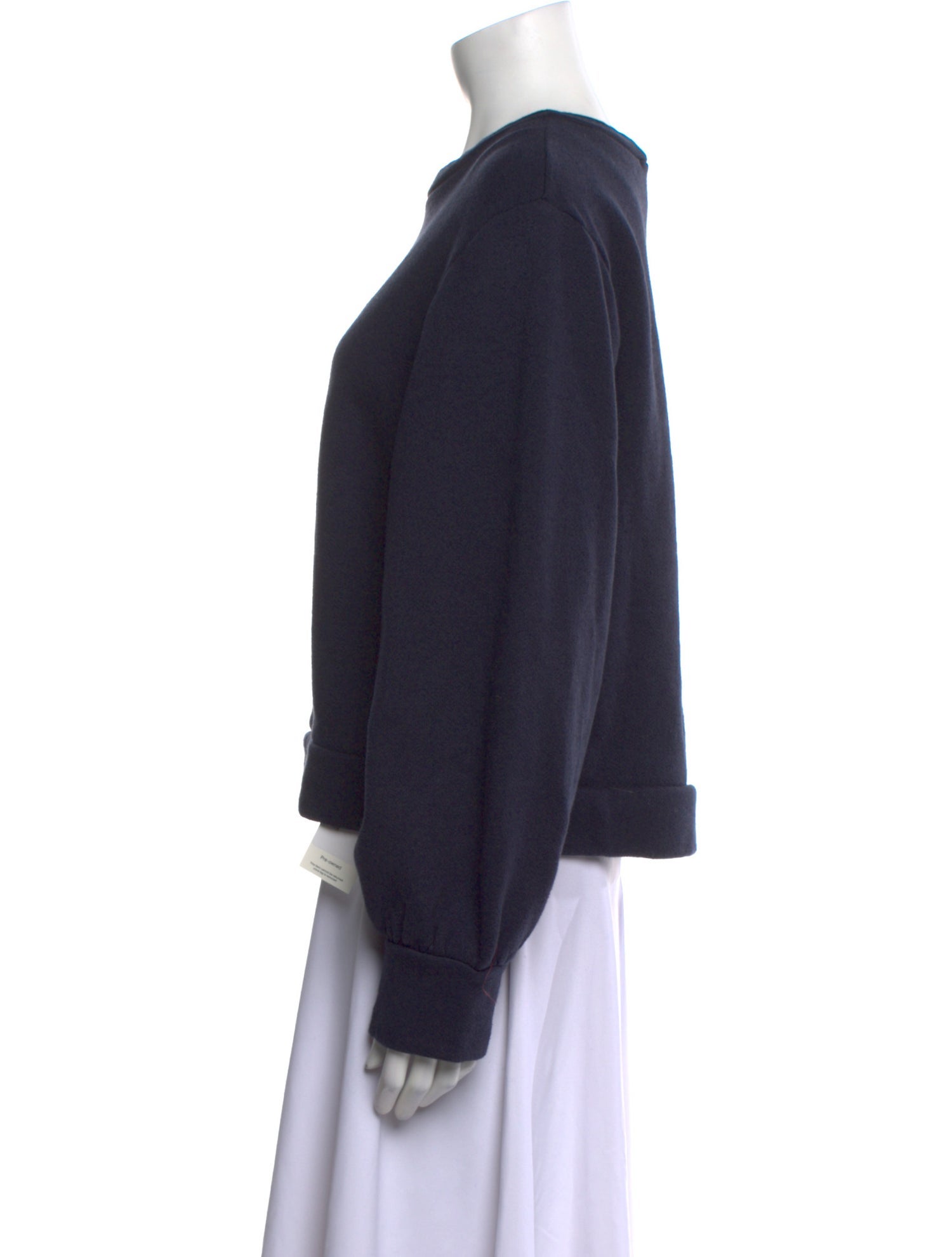 Goop G. Label Bateau Neckline Long Sleeve Sweatshirt