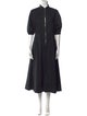 Goop G. Label Mock Neck Midi Length Dress