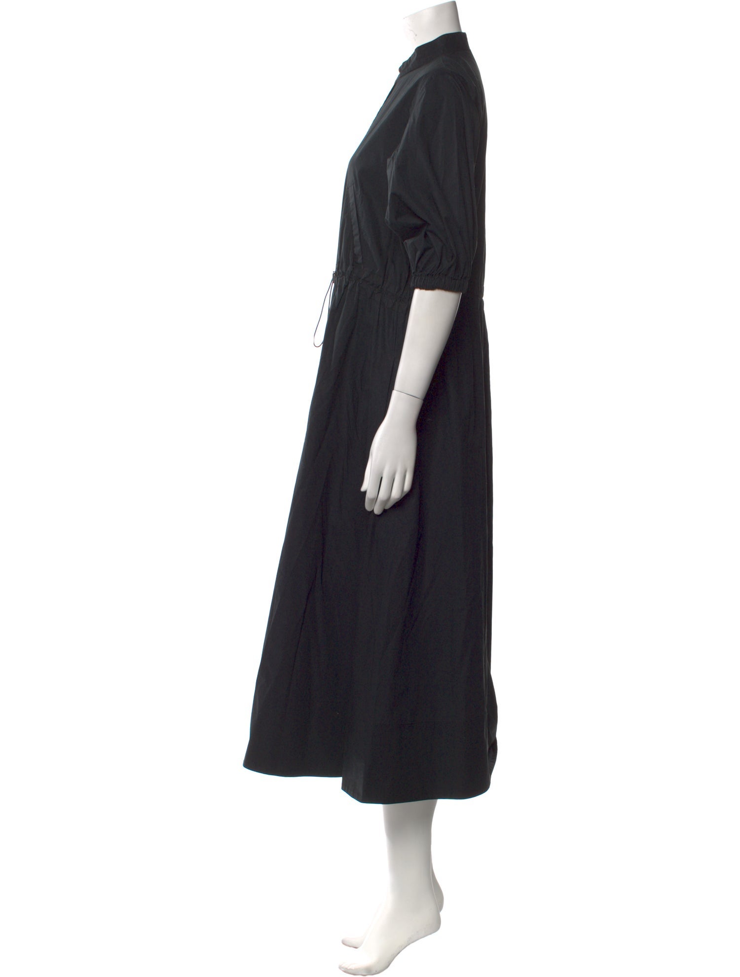 Goop G. Label Mock Neck Midi Length Dress