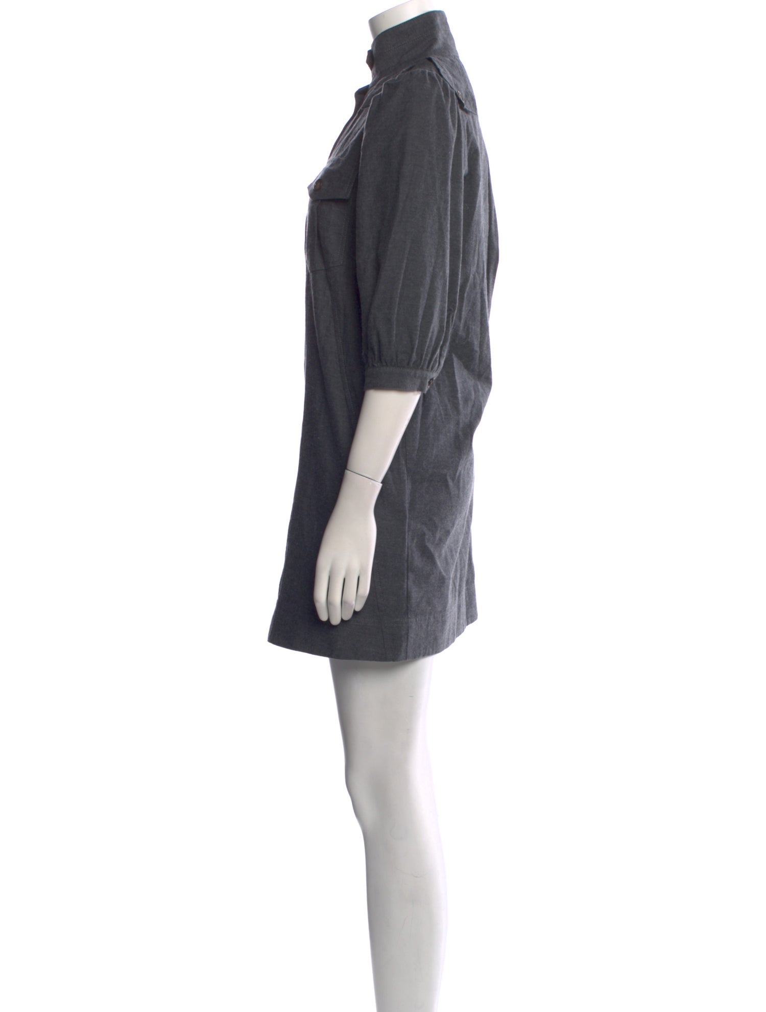 Goop G. Label Mock Neck Mini Dress