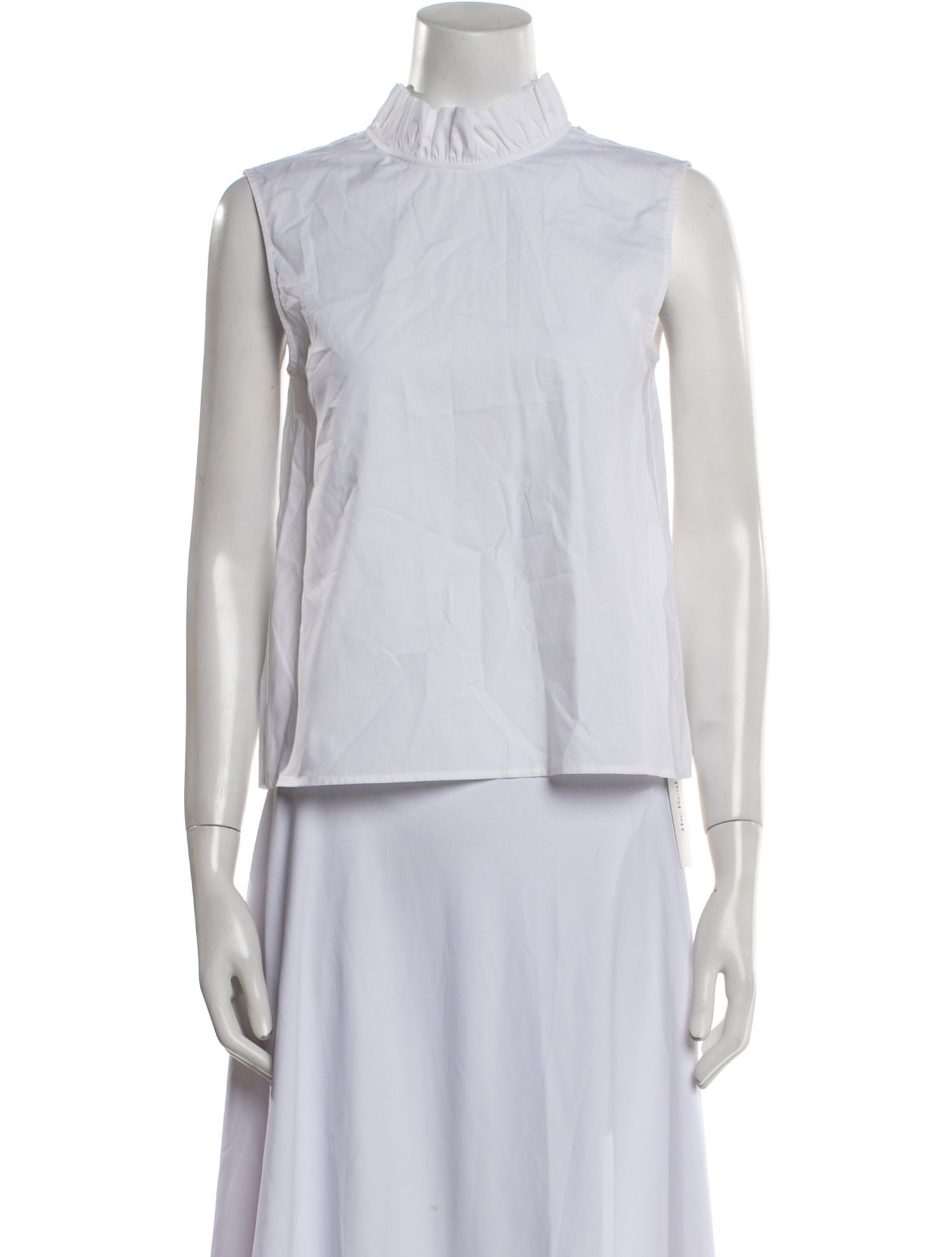 Goop G. Label Mock Neck Sleeveless Top