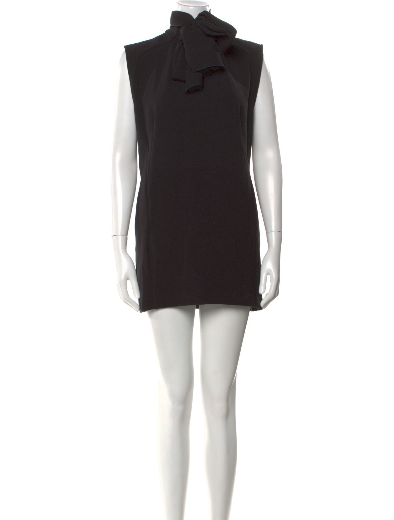 Goop G. Label Mock Neck Mini Dress
