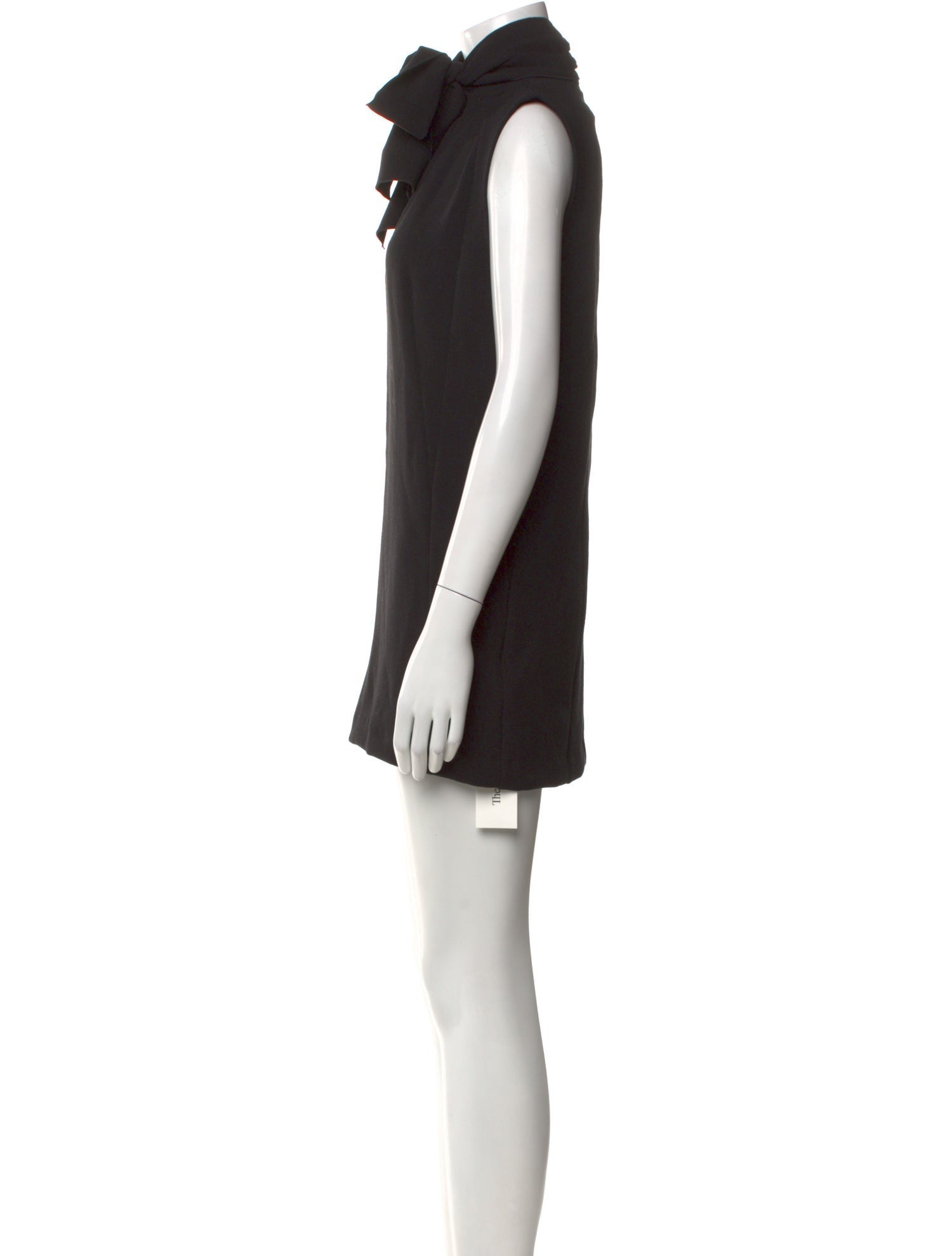 Goop G. Label Mock Neck Mini Dress