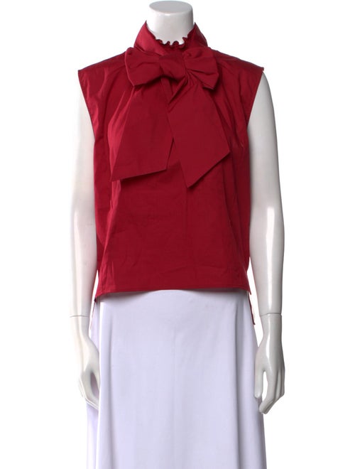 Goop G. Label Mock Neck Sleeveless Crop Top