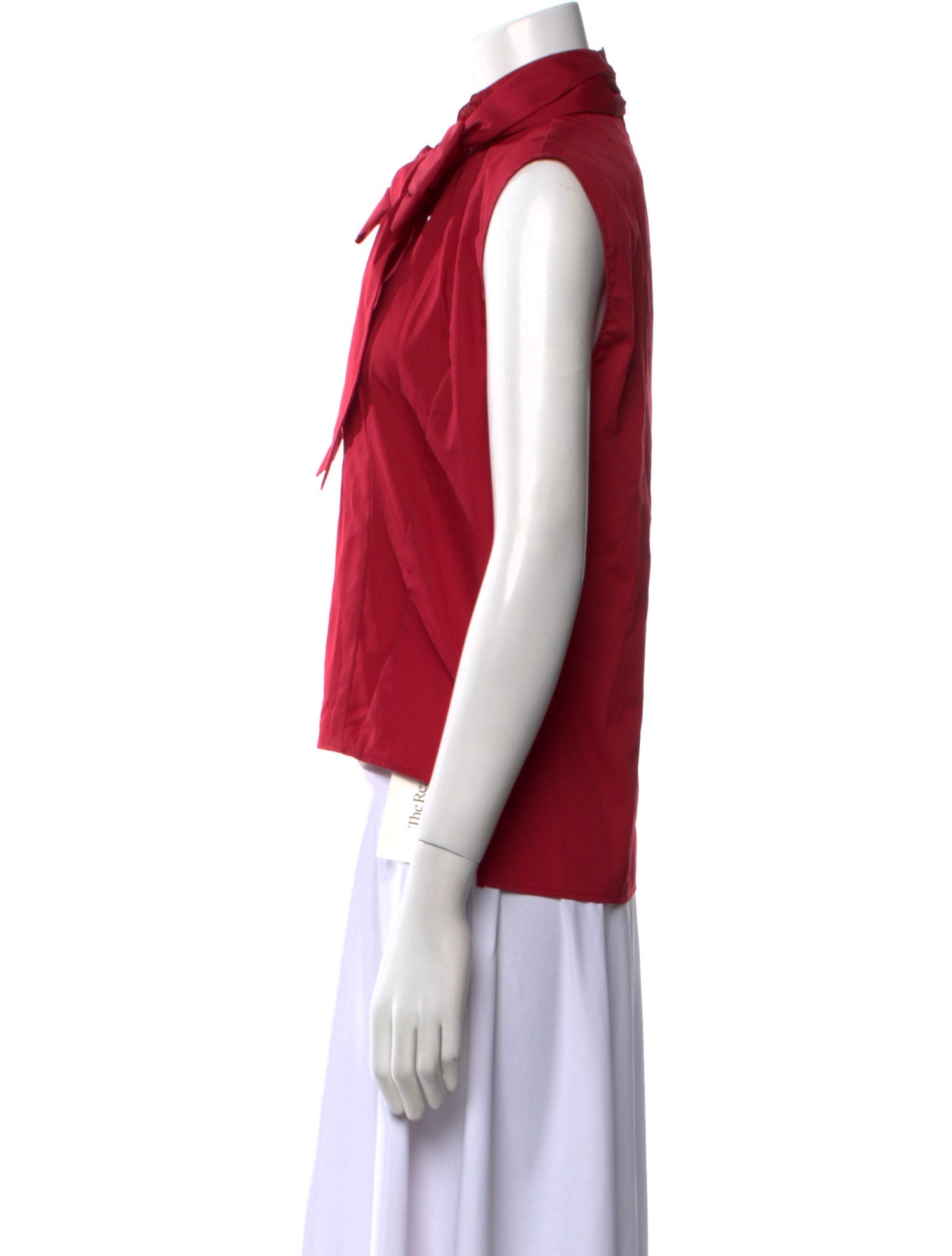 Goop G. Label Mock Neck Sleeveless Crop Top