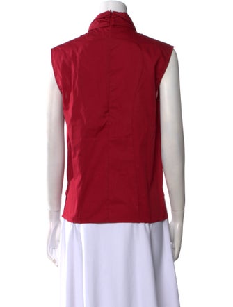 Goop G. Label Mock Neck Sleeveless Crop Top