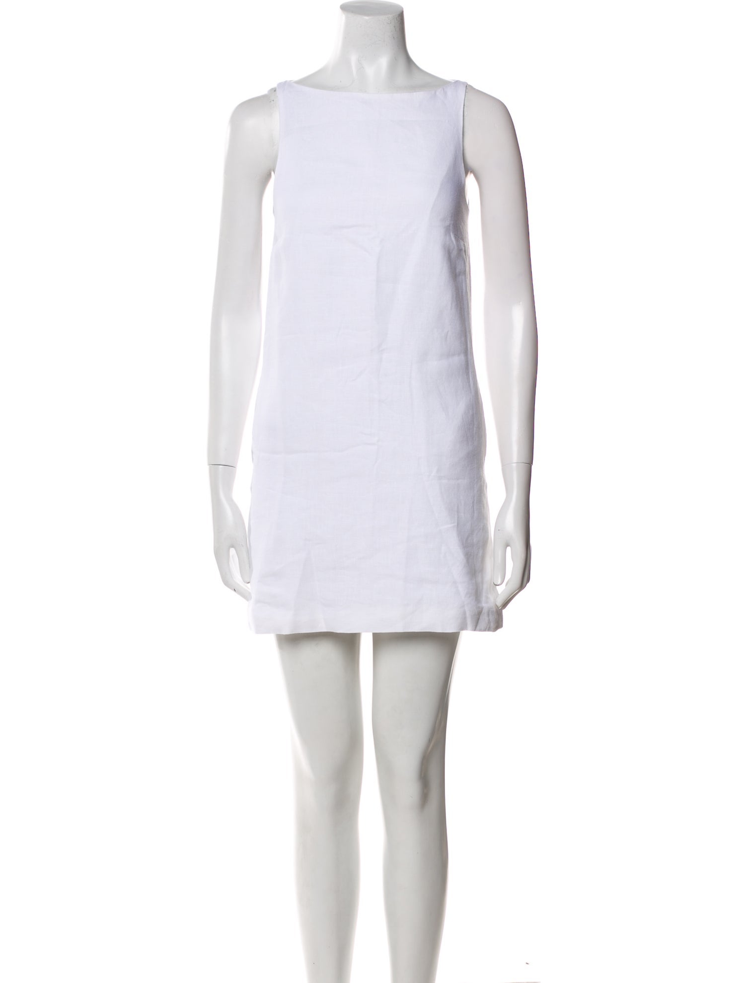 Goop G. Label Bateau Neckline Mini Dress