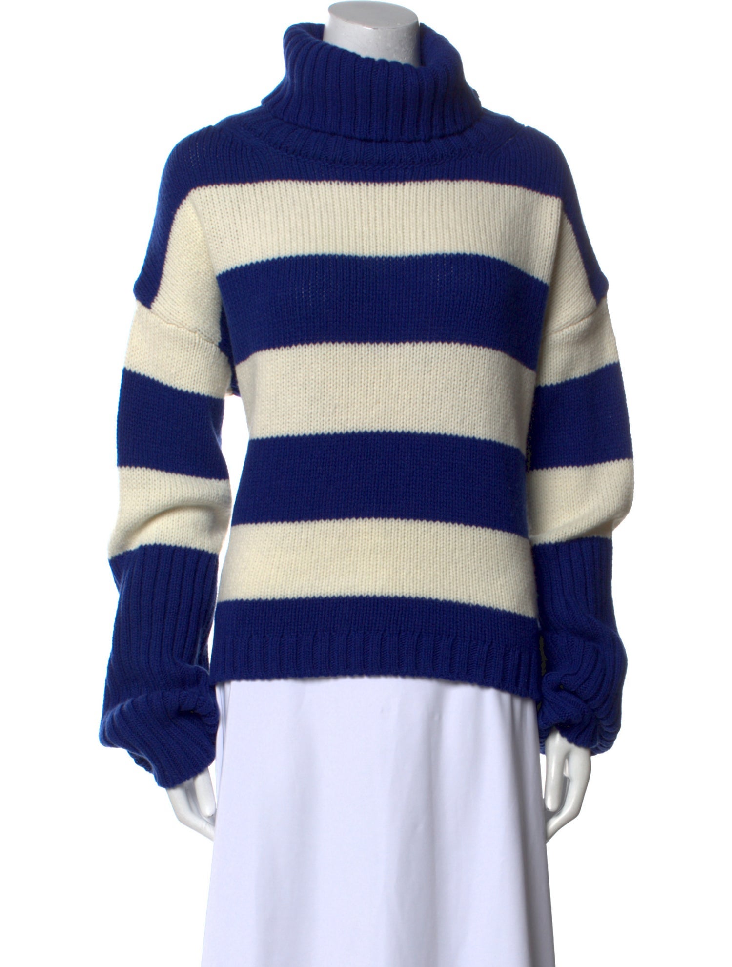 Goop G. Label Virgin Wool Striped Sweater