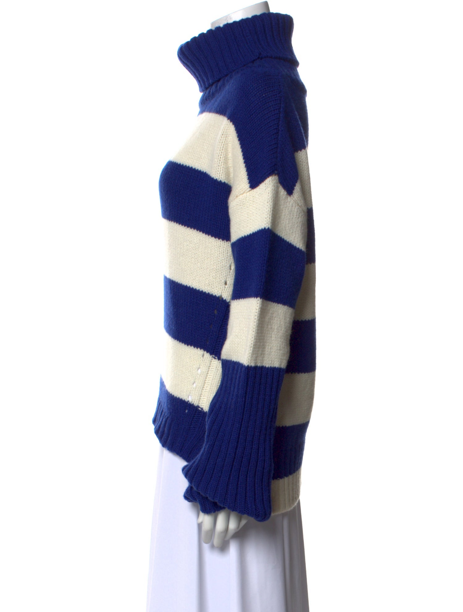 Goop G. Label Virgin Wool Striped Sweater