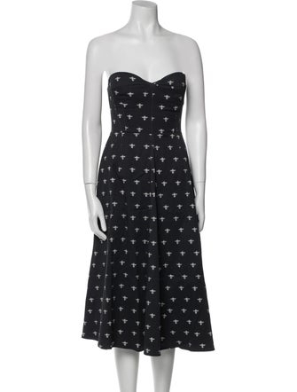Goop G. Label Printed Knee-Length Dress