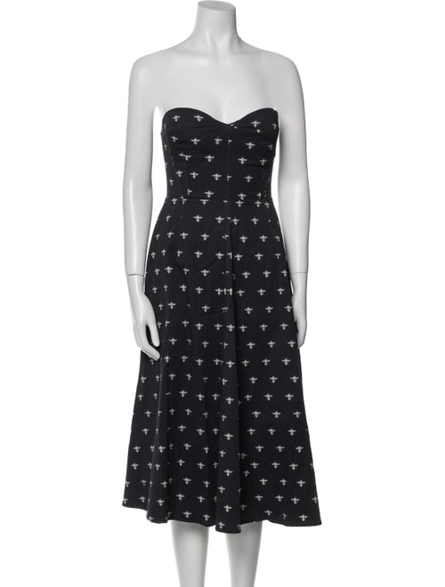 Goop G. Label Printed Knee-Length Dress