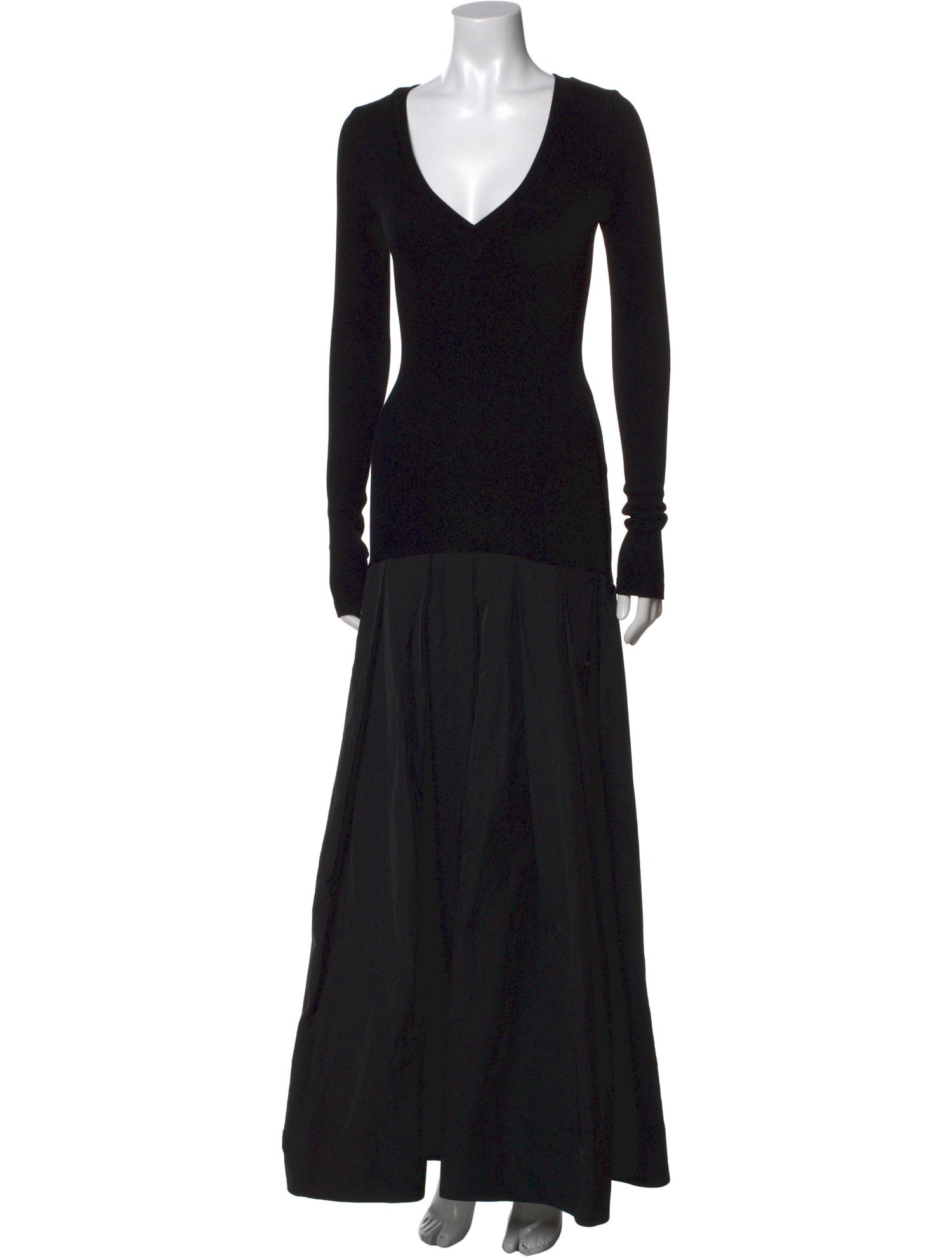 Goop G. Label V-Neck Long Dress